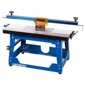 Carbatec Bench Cast Router Table Kit w/ Mount Plate And Precision Fence
