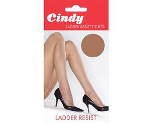 Cindy Womens/Ladies Ladder Resist Tights (1 Pair) (American Tan) - LW114