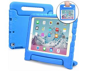 Cooper Dynamo [Rugged Kids Case] Protective Case for iPad 5th iPad 6th Generation iPad Air 2 Air 1 | Child Proof Cover with Stand Handle (Blue)