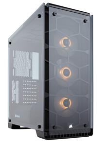 Corsair Crystal Series 570X RGB (CC-9011098-WW) Mid Tower Case with Tempered Glass and RGB Fan