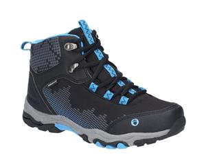 Cotswold Boys & Girls Ducklington Waterproof Walking Boots - Black/Blue