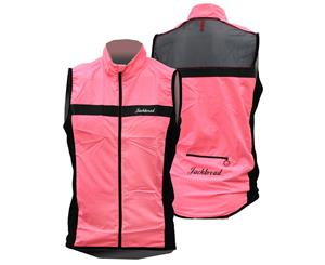 Cycling Bicycle Bike Outdoor Sleeveless Jersey Wind Vest Pink