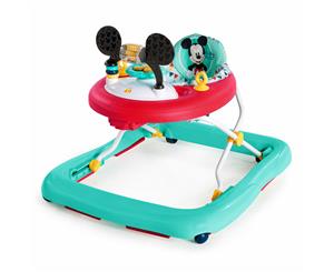 Disney Mickey Mouse Happy Triangles Activity Seat Learning Baby Walker w/ Music
