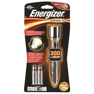 Energizer 300 Lumen LED Metal Vision HD Torch