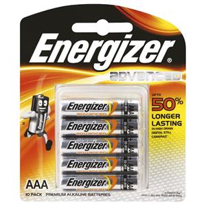 Energizer Advanced AAA Batteries (10pk)