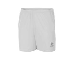 Errea Mens New Skin Football Shorts (White) - PC254