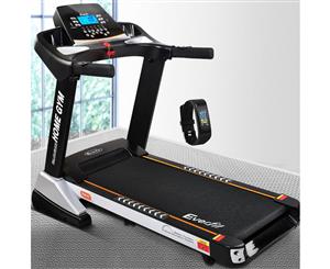 Everfit Electric Treadmill 480-SUSP 18kmh 480mm Belt 3.5HP Auto Incline Folding Home Gym Exercise Machine Fitness Running Walking