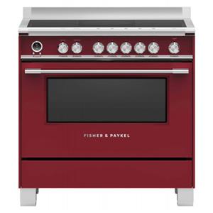 Fisher & Paykel - OR90SCI6R1 - 90cm Freestanding Induction Cooker - Red
