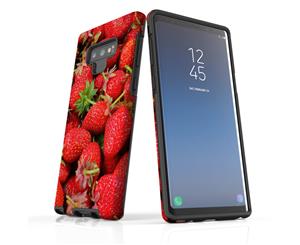 For Samsung Galaxy Note 9 Case Shielding Back Cover Strawberries