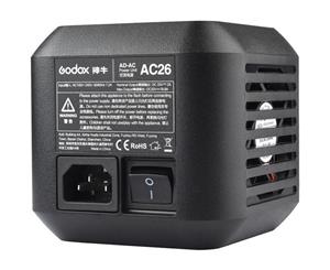 Godox AC26 AC Adapter for AD600Pro Witstro Outdoor Flash
