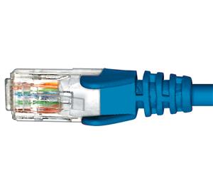 Hypertec 3m CAT6 RJ45 LAN Ethernet Network Blue Patch Lead
