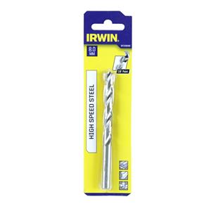 Irwin 8.0mm Bright High Speed Drill Bit