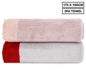 Istoria Home Hazel Spa Towel 2-Pack - Earth