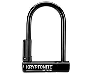 Kryptonite Keeper Mini 6 Bicycle U Lock - Black Bike Lock