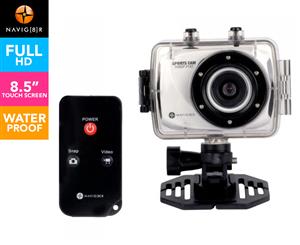 LASER NAVIG8R Sports Cam Full HD 1080P w/ 2.4" LCD Touch Screen