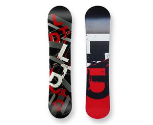 LTD Snowboard Geo Red/ Flat Capped 110cm - Black
