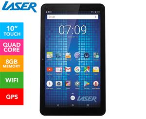 Laser 10-Inch Quad Core Android 7 Tablet - Black