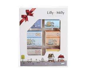 Lilly & Milly-Goats Milk Soap Gift Set 6 Pack