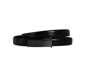 Loop Leather Co 20mm Profile Dress Belt - Black