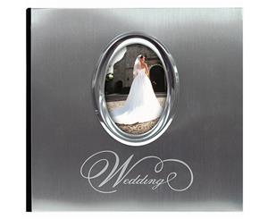 MBI Silver Wedding Photo Album 9.75&quotX6.75" -
