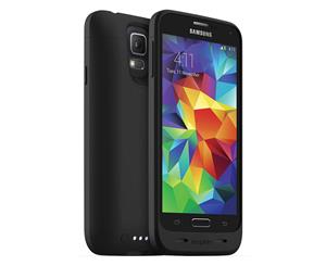 MOPHIE JUICE PACK 3000MAH BUILT-IN BATTERY CASE FOR GALAXY S5 - BLACK