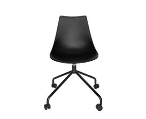 Moon Desk Chair - Black