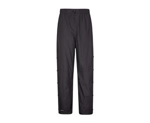 Mountain Warehouse Mens Overtrousers with Taped Seams - 5000 mm/86cm/34" - Black