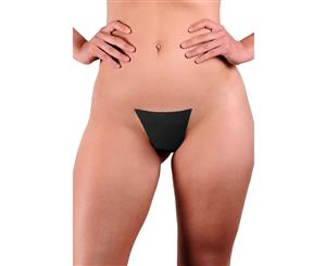 Naked Look Strapless Thong - Black