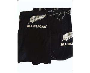 New Zealand All Blacks Jersey Baby Blanket Wraps Pack of 2