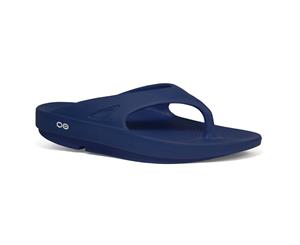 OOFOS OOriginal Navy Thongs/Shoes Arch Support/Waterproof - Size US M10 W12