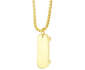 ORO LAMINADO Fashion Chain - SKATEBOARD gold - Gold