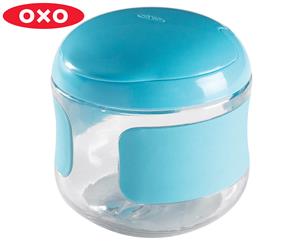 OXO Tot Flip Top Snack Cup - Aqua Blue