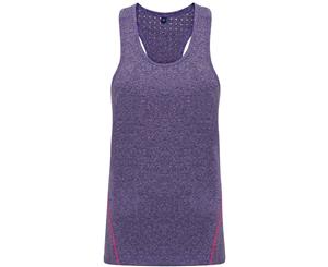 Outdoor Look Womens/Ladies Nethy Breathable Cross Strap Vest Top - PurpleMelange