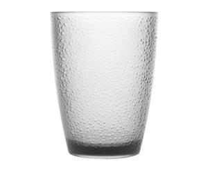Pack of 6 Kristallon Polycarbonate Tumbler Pebbled Clear 275ml