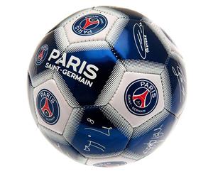 Paris Saint Germain Fc Official Signature Mini Ball (White/Blue) - TA4001
