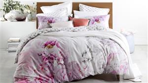 Peony Blush King Quilt Cover Set