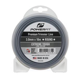 PowerFit 3.0mm x 10m Round Premium Trimmer Line