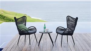 Reef 3-Piece Outdoor Chat Setting