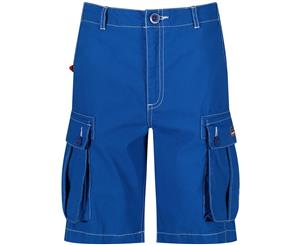 Regatta Childrens/Kids Shorefire Coolweave Cotton Canvas Shorts (SkyDiver Blue) - RG3267