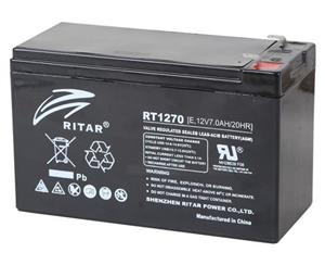 Ritar RT 12V 7A SLA General Purpose Battery 7.0Ah Capacity