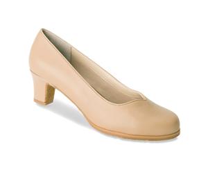 Ros Hommerson Womens Hayden Leather Round Toe Classic Pumps