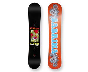 Sabrina Snowboard Flyer - Flat Sidewall 139cm - Black
