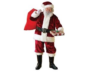 Santa Suit Deluxe Adult Costume