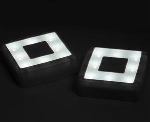 Set of 2 LED Press Light w/ 2 Dimmer Modes