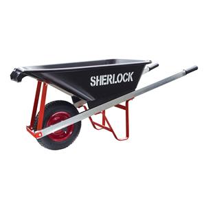 Sherlock 72L Trade Tough Slimline Poly Tray Wheelbarrow