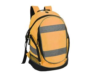 Shugon Hi-Vis Rucksack / Backpack - 23 Litres (Pack Of 2) (Hi Vis Orange) - BC4178