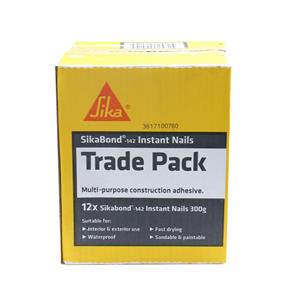 Sika 300g Sikabond 142 Instant Nails - 12 Pack