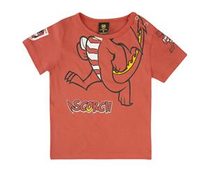 St George Dragons NRL Infant Mascot 'Scorch' Tee T-Shirt Size 1