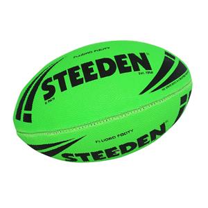 Steeden NRL Fluoro Rugby League Ball 6in