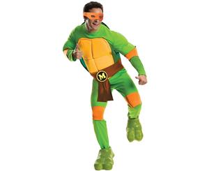 Teenage Mutant Ninja Turtles Deluxe Michelangelo Adult Costume